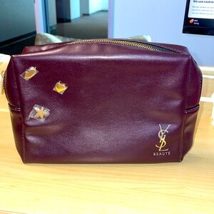 Yves Saint Laurent cosmetic bag